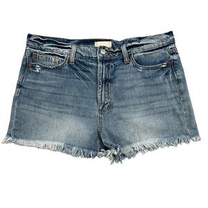 Altar'd State Jean Shorts Women’s Size Large Frayed Raw Hem